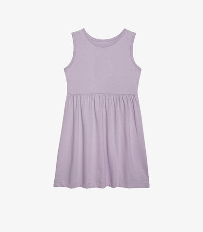 F&F GIRLS ROUND NECK SLEEVELESS DRESS