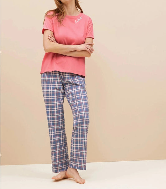 MARKS & SPENCER PURE COTTON PYJAMA SET