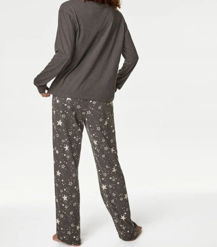 MARKS & SPENCER PURE COTTON PYJAMA SET