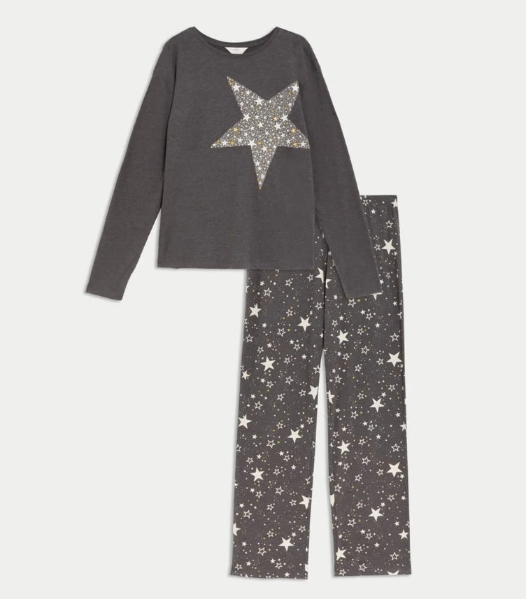 MARKS & SPENCER PURE COTTON PYJAMA SET