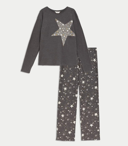 MARKS & SPENCER PURE COTTON PYJAMA SET