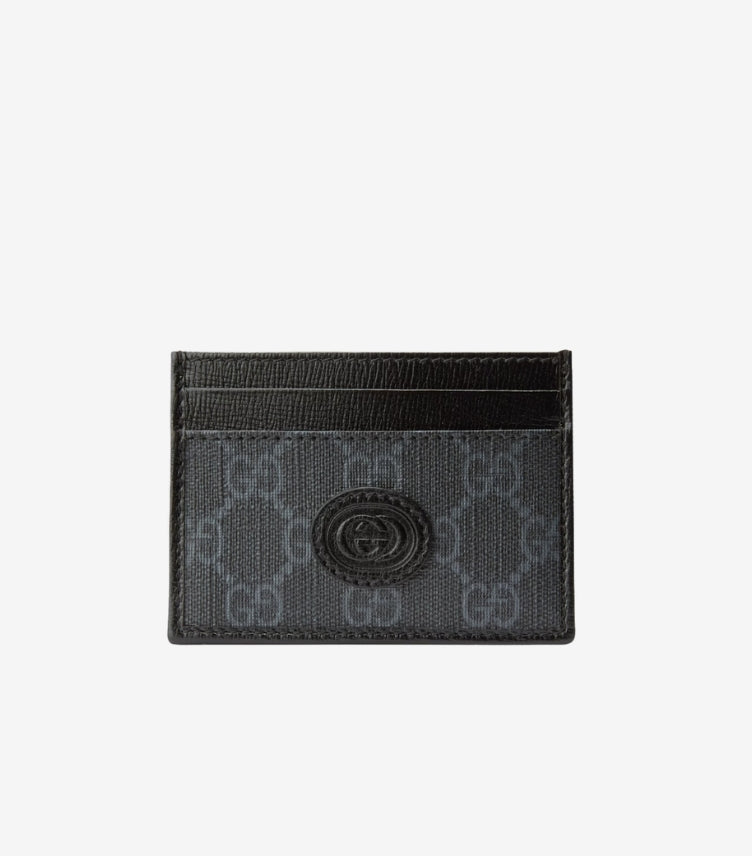 GUCCI INTERLOCKING G CARD CASE INTERLOCKING G