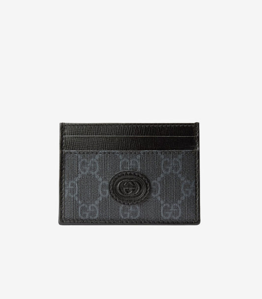 GUCCI INTERLOCKING G CARD CASE INTERLOCKING G