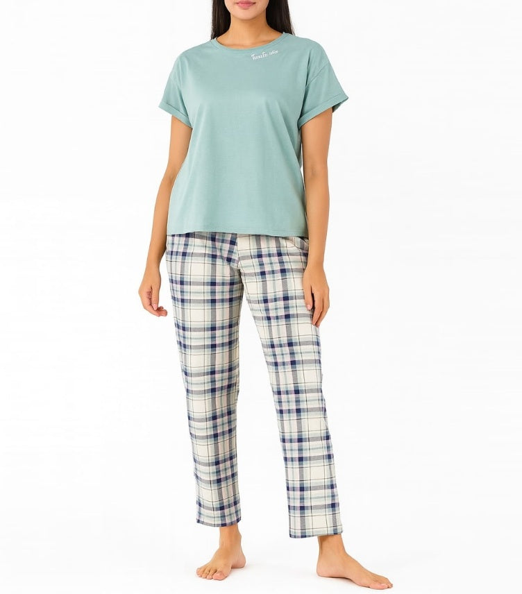 MARKS & SPENCER COTTON PYJAMA SET