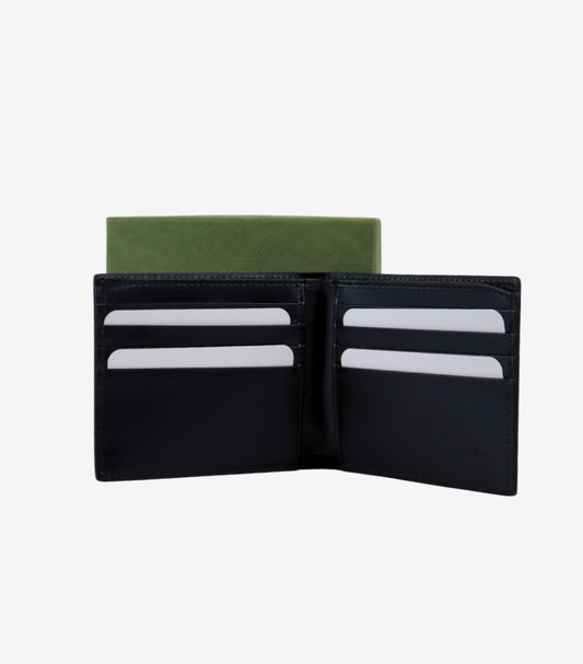 GUCCI GG BI-FOLD LEATHER WALLET