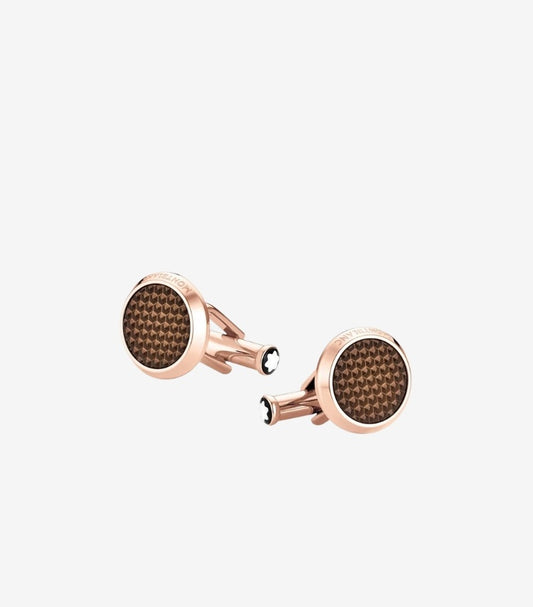 MONTBLANC ROSE GOLD ONE SIZE CUFFLINKS