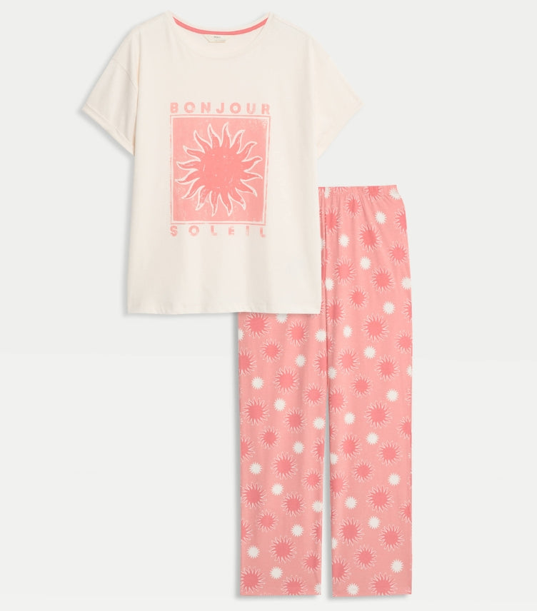MARKS & SPENCER PURE COTTON PYJAMA SET