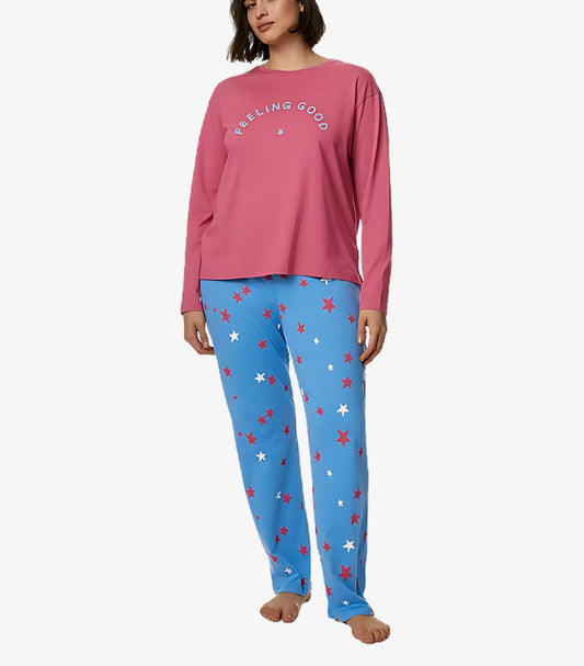 MARKS & SPENCER COTTON PYJAMA SET