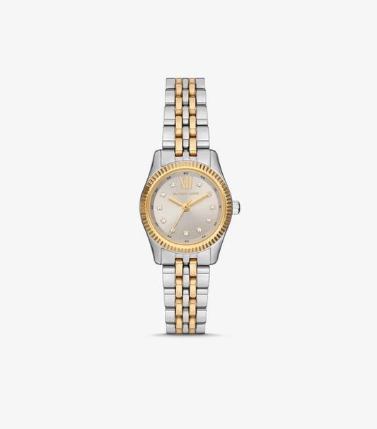 MICHAEL KORS PETITE LEXINGTON OYSTER SUNRAY DIAL WATCH MK4815