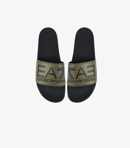 EMPORIO ARMANI EA7 GRAPHIC LOGO SLIDES