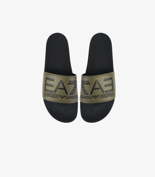 EMPORIO ARMANI EA7 GRAPHIC LOGO SLIDES