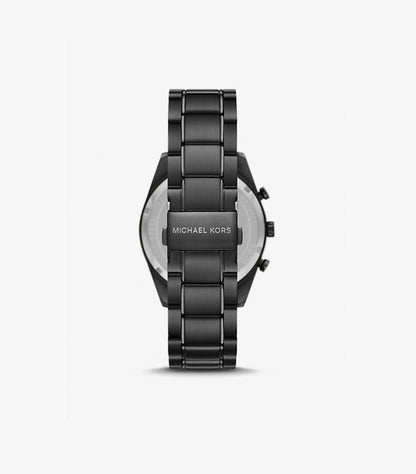 MICHAEL KORS OVERSIZED WARREN BLACK-TONE WATCH MK9113