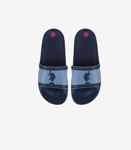 U.S.POLO ASSN. BLUE MEN SLIDES