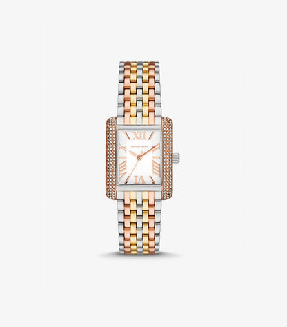MICHAEL KORS PETITE EMERY PAVÉ TRI-TONE WATCH MK4744