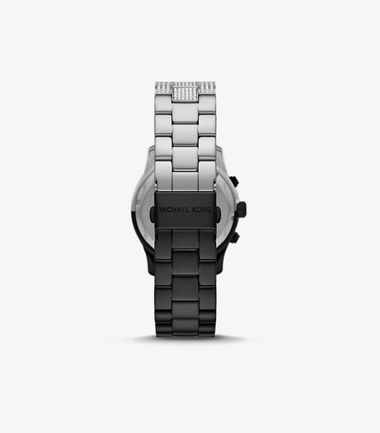 MICHAEL KORS RUNWAY PAVÉ TWO-TONE WATCH MK7433