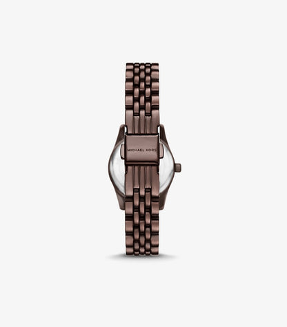 MICHAEL KORS PETITE LEXINGTON PAVE ESPRESSO-TONE WATCH MK4844