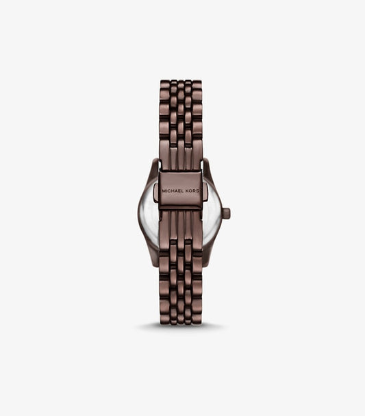 MICHAEL KORS PETITE LEXINGTON PAVE ESPRESSO-TONE WATCH MK4844