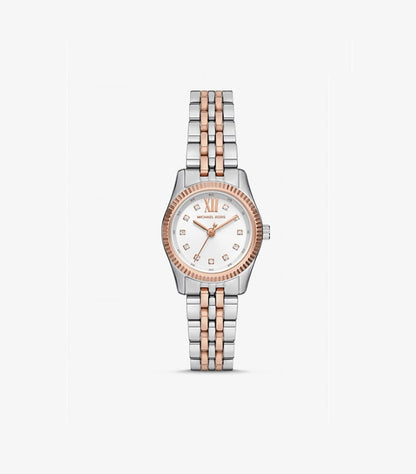 MICHAEL KORS LEXINGTON PAVE TWO-TONE WATCH MK4817