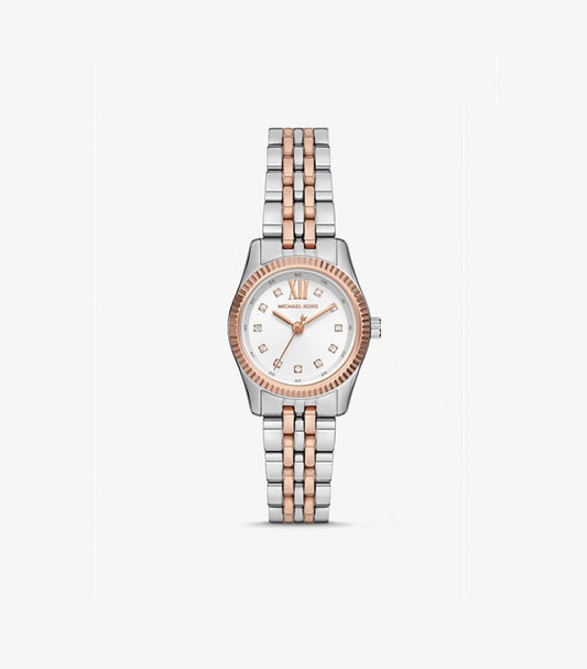 MICHAEL KORS LEXINGTON PAVE TWO-TONE WATCH MK4817