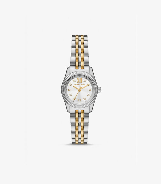 MICHAEL KORS PETITE LEXINGTON PAVÉ TWO-TONE WATCH MK4740