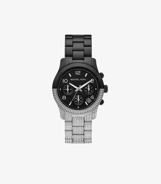 MICHAEL KORS RUNWAY PAVÉ TWO-TONE WATCH MK7433