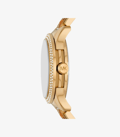 MICHAEL KORS QUARTZ GOLD STAINLESS STEEL WATCH MK7389