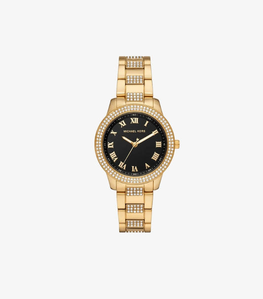 MICHAEL KORS QUARTZ GOLD STAINLESS STEEL WATCH MK4684