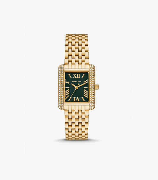 MICHAEL KORS PETITE EMERY PAVÉ GOLD-TONE WATCH MK4742