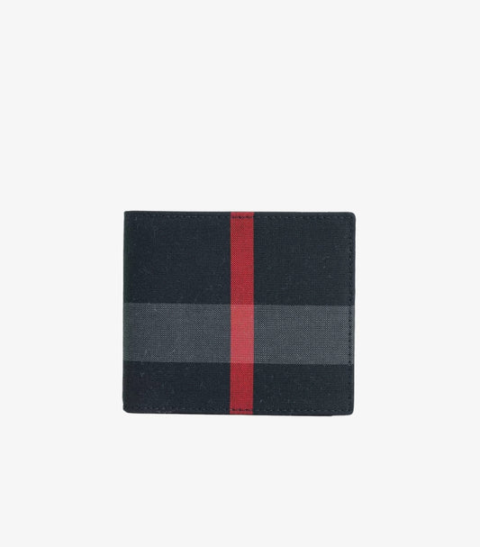 BURBERRY CHECK BIFOLD WALLET
