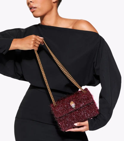 KURT GEIGER LONDON MINI TINSEL KENSINGTON BAG