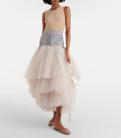 CHRISTIAN LOUBOUTIN MAMADRAGUE LEATHER BALLETR FLATS