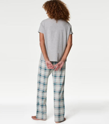 MARKS & SPENCER PURE COTTON PYJAMA SET