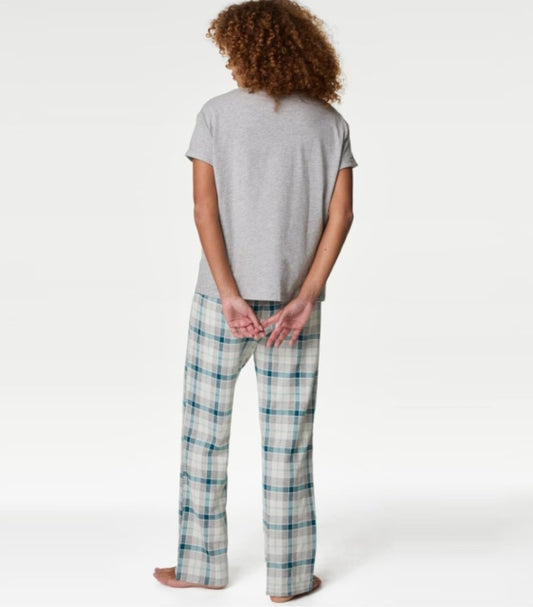 MARKS & SPENCER PURE COTTON PYJAMA SET