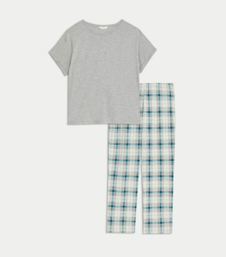 MARKS & SPENCER PURE COTTON PYJAMA SET