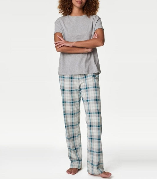 MARKS & SPENCER PURE COTTON PYJAMA SET