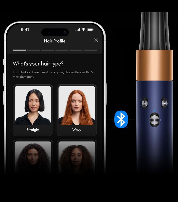 NEW DYSON AIRWRAP I.D.™ MULTI-STYLER AND DRYER - CURLY+COILY (PRUSSIAN BLUE/RICH COPPER)