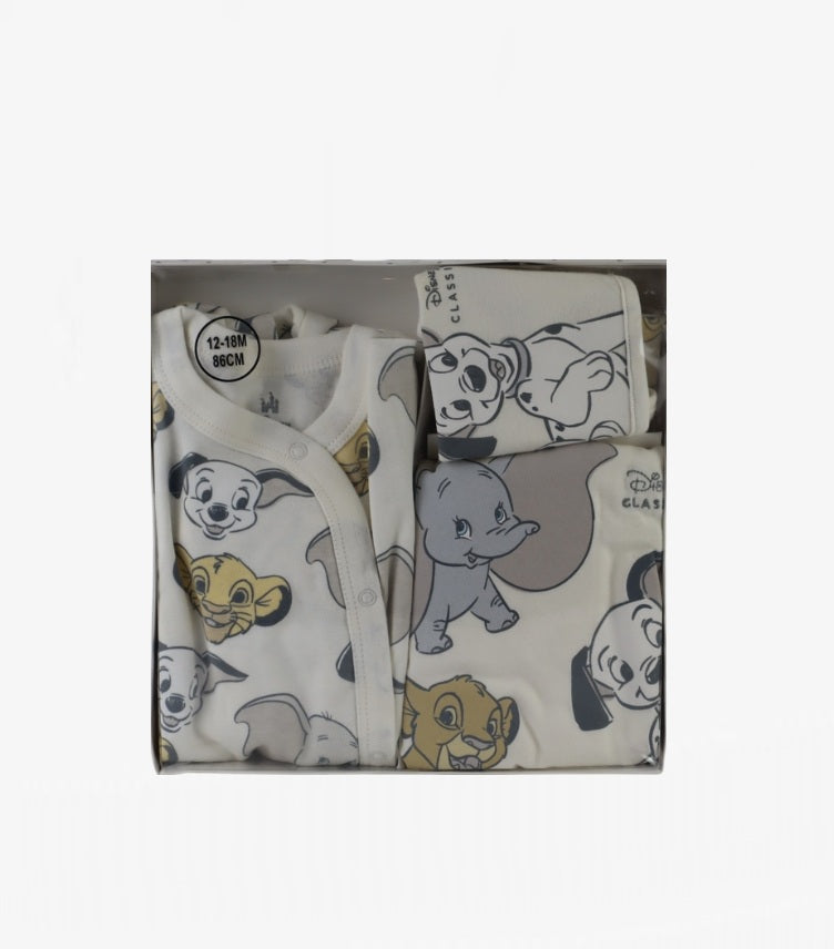 DISENEY BABY 06 PIECE BABY GIFT SET