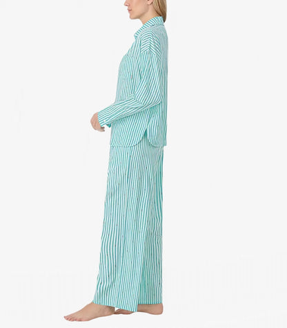 DKNY LADIES COTTON BLEND PYJAMA SET IN MINT