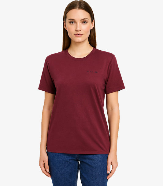 TED BAKER WOMEN'S HALF SLEEVES T SHIRT
