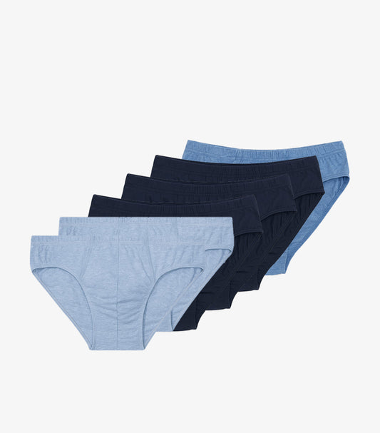 GEORGE MEN'S 06 PIECE BRIEFS SET