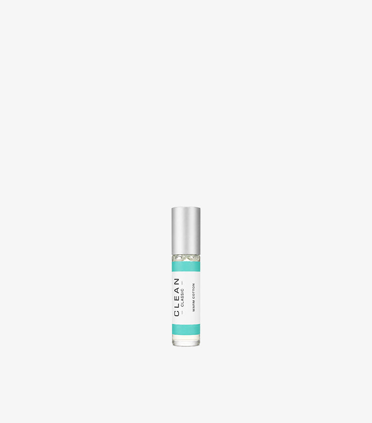 CLEAN Classic Warm Cotton Eau de Parfum 5ml travel-size rollerball bottle