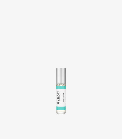CLEAN Classic Warm Cotton Eau de Parfum 5ml travel-size rollerball bottle
