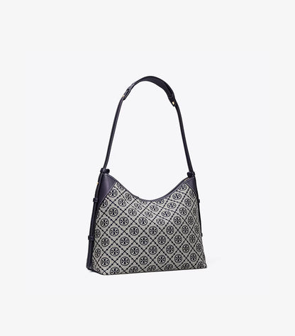 TORY BURCH T MONOGRAM MESSENGER