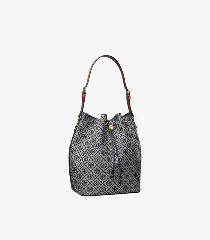 TORY BURCH T MONOGRAM OVERSIZED BUCKET BAG