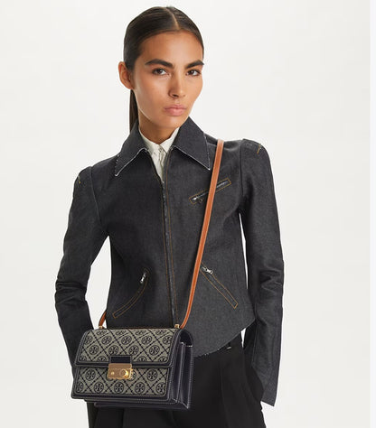 TORY BURCH T MONOGRAM SHOULDER BAG