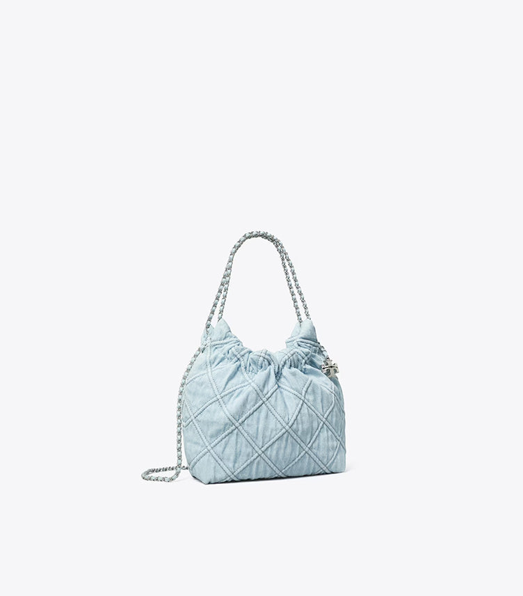 TORY BURCH MINI FLEMING SOFT HOBO BAG