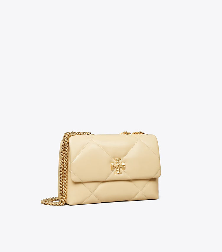 TORY BURCH SMALL KIRA DIAMOND QUILT SHOULDER BAG