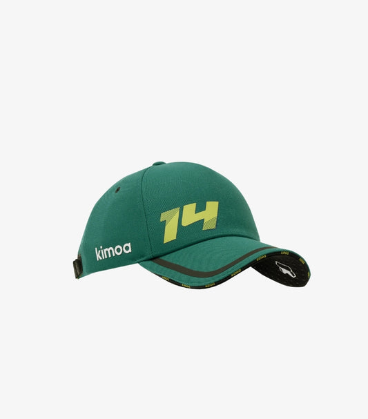 ASTON MARTIN SIGNATURE GREEN MOTORSPORT CAP – NUMBER 14 EDITION