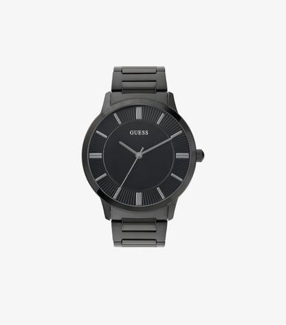 GUESS BLACK DIAL MEN WATCH - U0990G5M