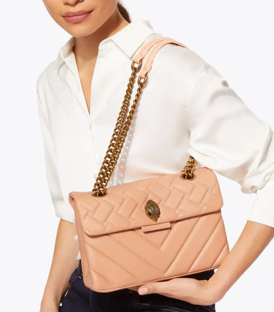 KURT GEIGER LONDON LEATHER KENSINGTON BAG